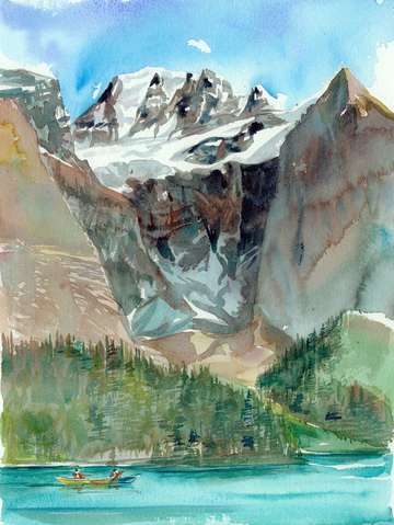 Moraine lake