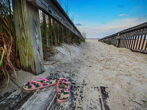 Camo Flip Flops