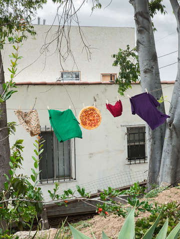 Laundry pizza