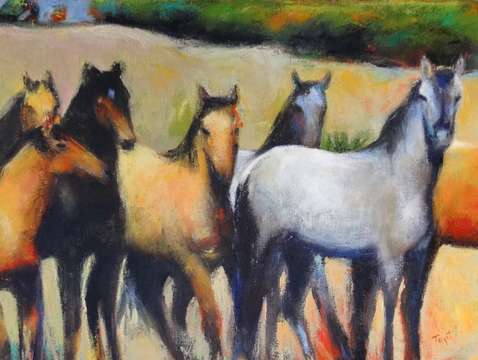 Horse frieze