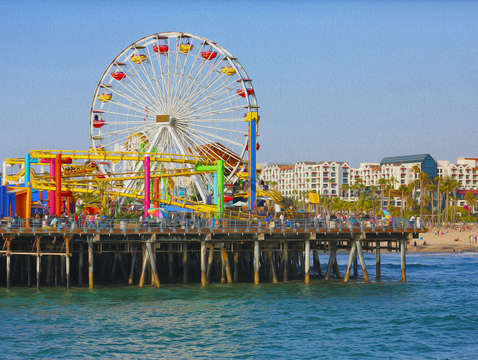 Santa monica pier 2