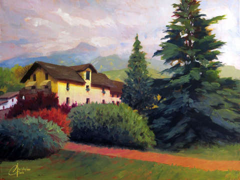 Late summer in the italian alps