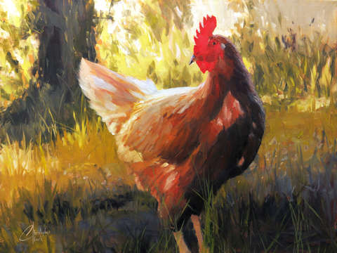 The clever hen