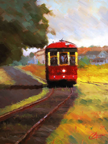 Trolley in astoria
