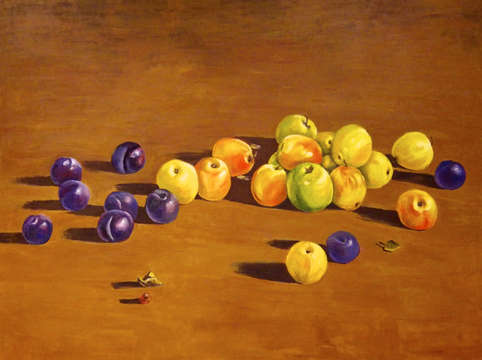 Plums and apples 3