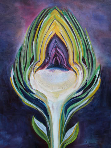 Artichoke half
