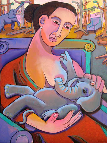 The elephants au pair