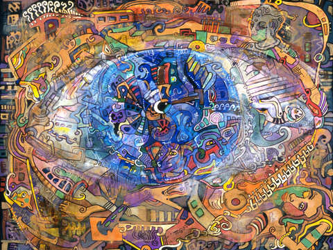 The eye of an artist