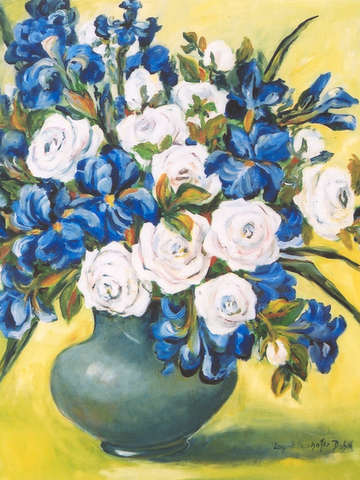 Blue vase 2