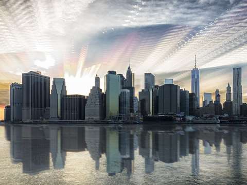 Sunset manhattan