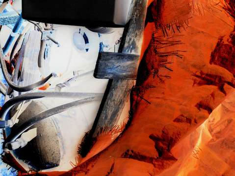 MASSIVE ORANGE ABSTRACT