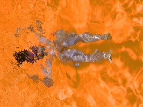 Swimming in orange soup 2