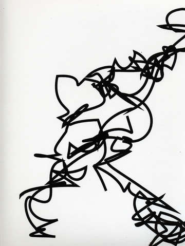Pure abstraction 6 the walking man