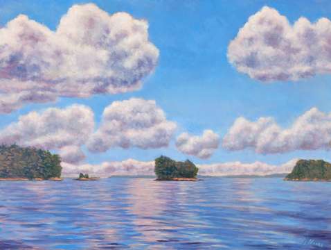 Wolfes neck pound of tea bowman islands