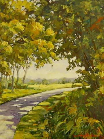 Midway village path