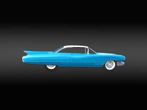 1960 cadillac coupe de ville