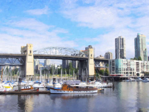 Burrard street bridge
