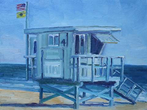 Lifeguard tower