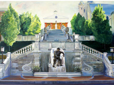 Monument terrace