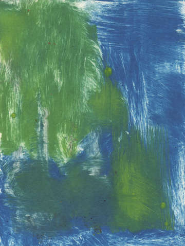 Weeping Willow Monoprint