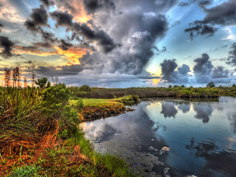 Clouds at lake shelby weir gulf shores al