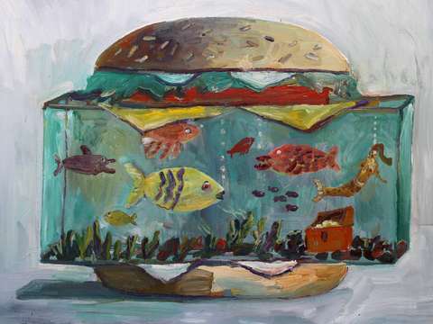 Aquarium burger