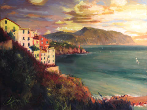 The west coast of italy
