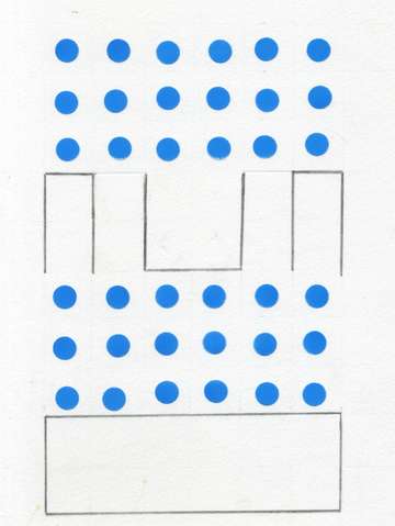 Untitled blue and gray
