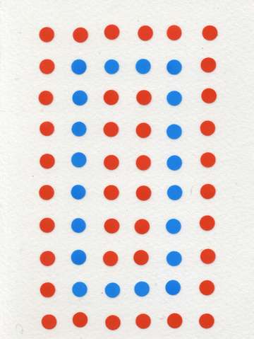 Untitled red and blue