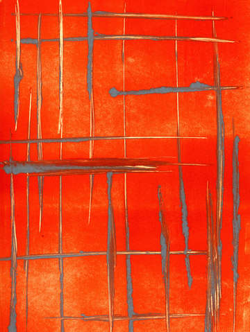 Red pond