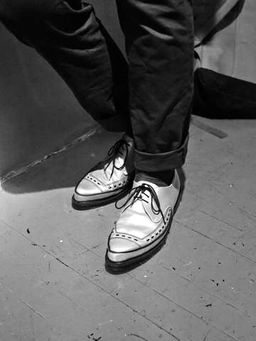 The red shoes