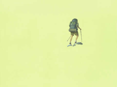 Backpacking solitude