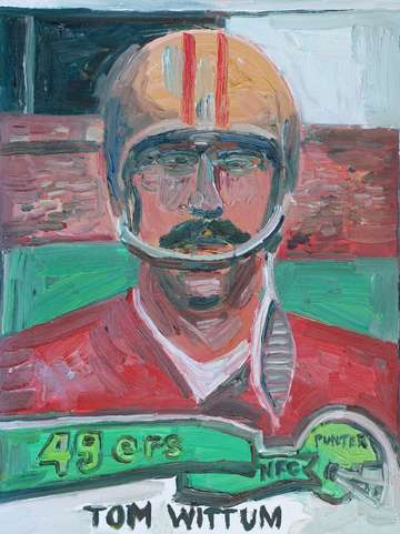 Tom wittum 49ers large size