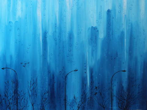 Rain on a pain