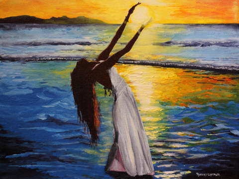 Barefoot at dawn