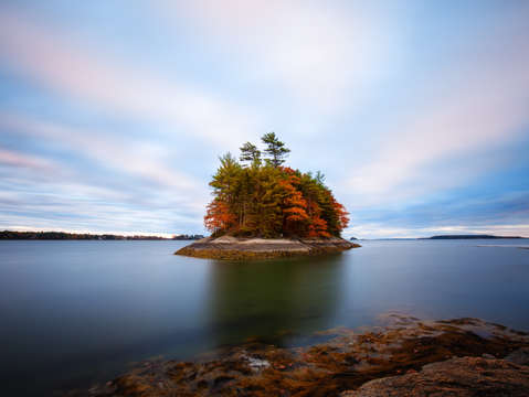 Wolfes neck state park maine