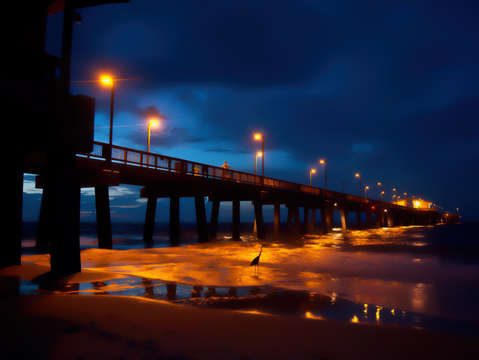 Night fishing