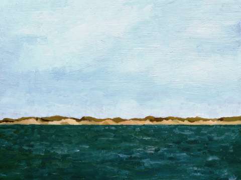 Dunes and big sky