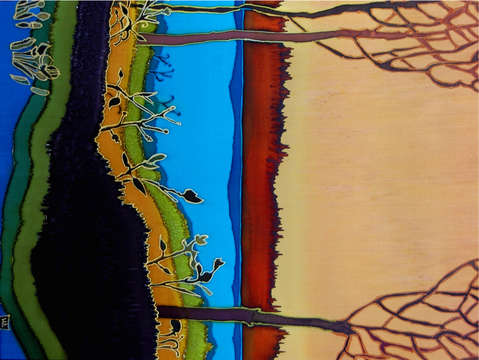 Cyan lake