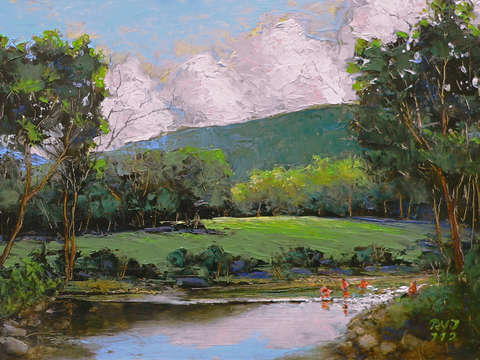 Cold river