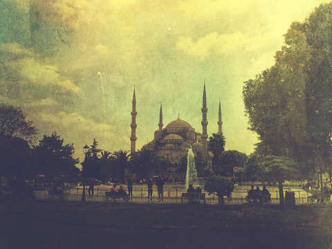 The blue mosque