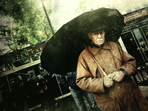 Rainy days istanbul