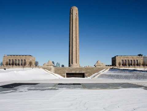 Frozen monument