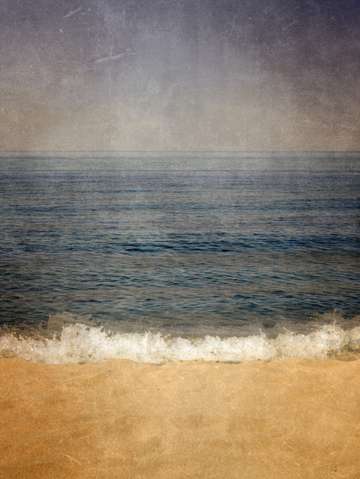 Shoreline and waves