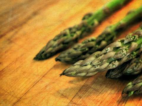 Asparagus tips