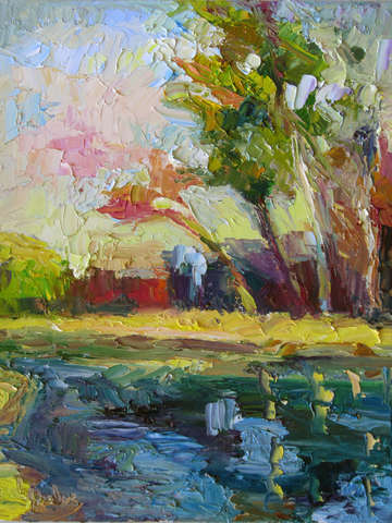 Moran lagoon in june