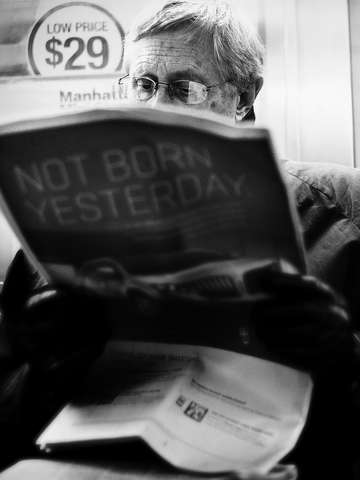 Not born yesterday