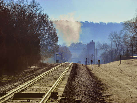 Leeds alabama rail tracks