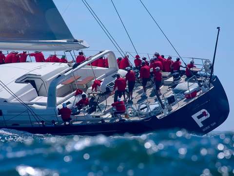 Mega yacht p2 in newport
