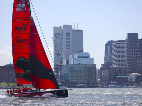 Puma sails in boston